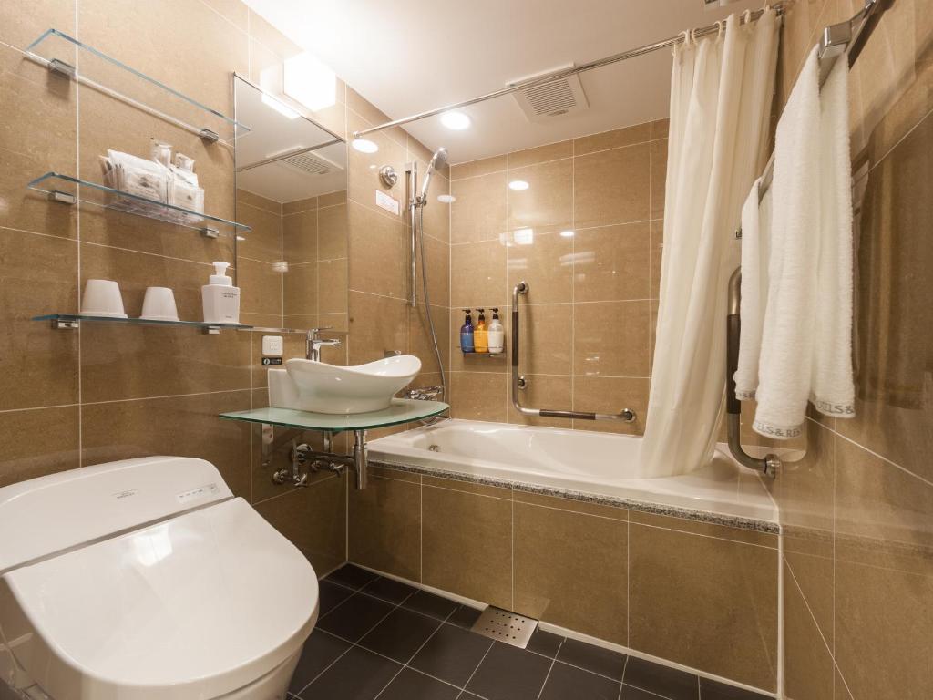 APA Hotel Asakusa Ekimae (APA飯店淺草站前)，衛浴設備