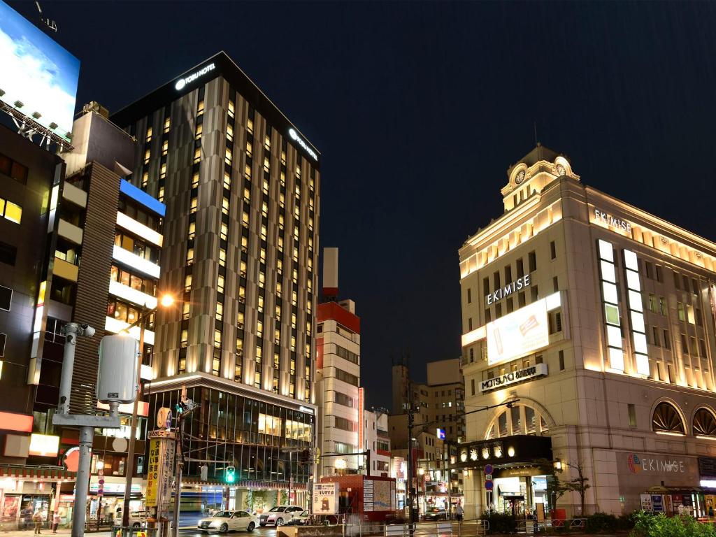 Asakusa Tobu Hotel (淺草東武飯店)，旅館外觀，位置優異