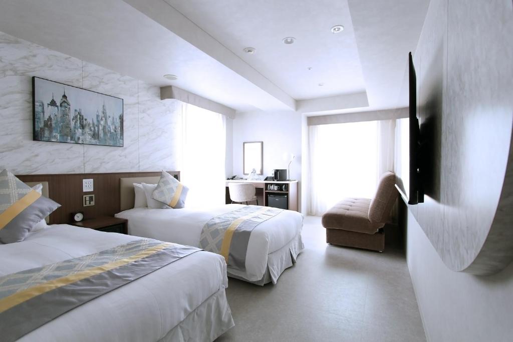 Koko Hotel Ginza-1Chome (东京银座一丁目 KOKO酒店) 房間